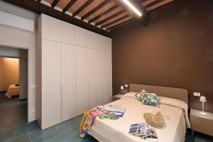 Katil atau katil-katil dalam bilik di A due Passi dal Porto e dal Mare