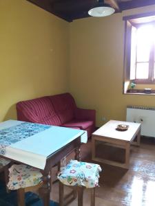 Posezení v ubytování Casa del OSO2