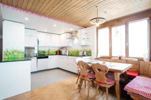 Kuchyň nebo kuchyňský kout v ubytování Apartment Camelia