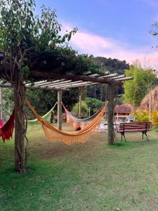 Ein Garten an der Unterkunft Pousada Shangri-lá