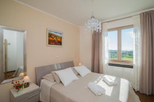 Postel nebo postele na pokoji v ubytování Villa Evelyn