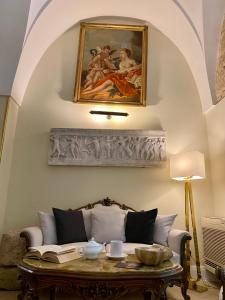 Hotel Akropolis - Museum Hotel的休息区