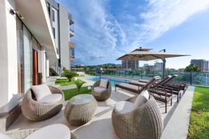 Balkón nebo terasa v ubytování Sun Wine Hotel