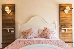 Postel nebo postele na pokoji v ubytování B&B Podere Curtatone