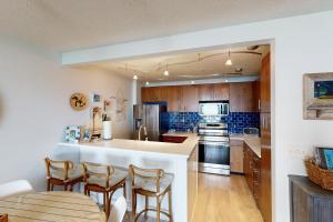 Kuchyň nebo kuchyňský kout v ubytování Loggers Run 23/24