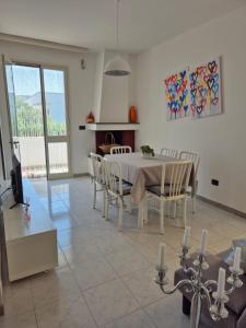 Χώρος καθιστικού στο Mila casa vacanze