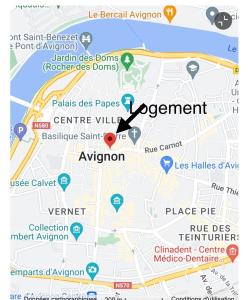 Fotografie z fotogalerie ubytování Appartement coeur de ville -Clim, ascenseur, wifi- v Avignonu