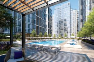 Piscina a Gorgeous Apt with Pool Views o a prop