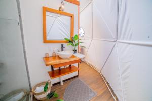 Koupelna v ubytování Tocuma Glamping