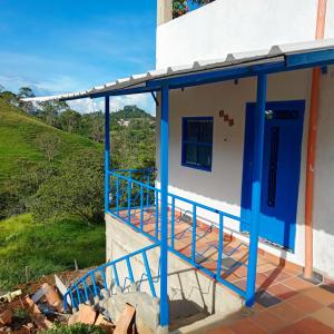 A balcony or terrace at AZULEJO