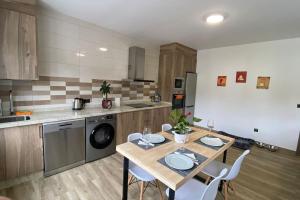 Η κουζίνα ή μικρή κουζίνα στο Casa de Pili