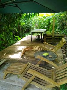 Zahrada ubytování Tikazalou Eco Hostel