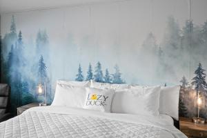 Letto o letti in una camera di Lazy Duck Inn