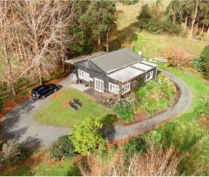 Zahrada ubytování Hurstmere Cottage, Matakana