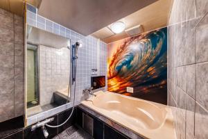 Vannituba majutusasutuses HOTEL ATLANTIS NUMAZU -Adult Only