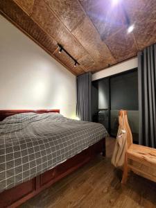 Postel nebo postele na pokoji v ubytování Noi Bai Flight Path Homestay