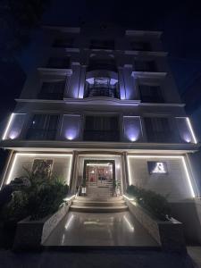 Das Gebäude in dem sich das Hotel befindet