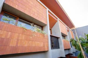 Bygningen som lejligheden ligger i