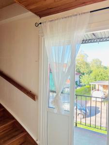 Balkón nebo terasa v ubytování CozyHouse