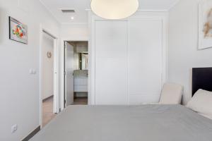 Ένα ή περισσότερα κρεβάτια σε δωμάτιο στο Casa Lagarto