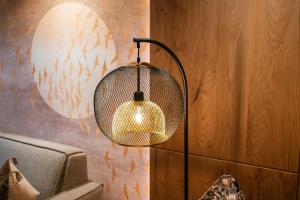 Predel za sedenje v nastanitvi PRIVATE HOMES Alpin Spa Apartments