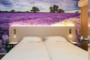 Letto o letti in una camera di Brit Hotel Avignon Sud Le Calendal