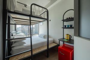 Letto o letti in una camera di 瀚寓夏天 Hanns Summer