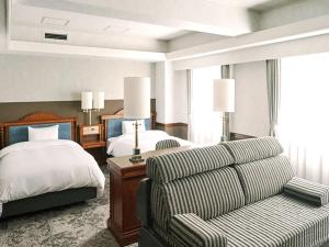 พื้นที่นั่งเล่นของ Prince Smart Inn Nagoya Sakae