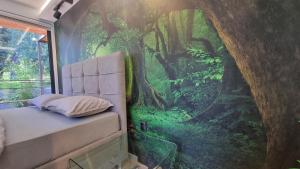 Letto o letti in una camera di B&B Botel Charlie