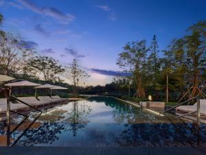 Bazén v ubytování Banyan Tree Dongguan Songshan Lake nebo v jeho okolí