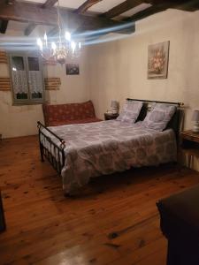 Postel nebo postele na pokoji v ubytování Pey sud Campanha