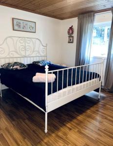 Postel nebo postele na pokoji v ubytování Apartment in Simontorp