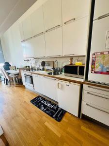 Kuchyň nebo kuchyňský kout v ubytování Privet room in shared Apartment, Central Oslo