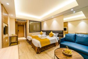 TV a/nebo společenská místnost v ubytování Hotel Palacio Regency + 28 fotografií