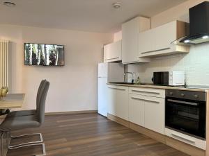 Η κουζίνα ή μικρή κουζίνα στο La Dimora dei Pescatori