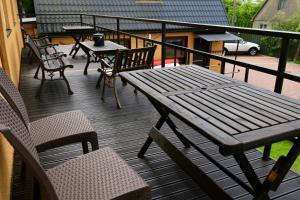 Balkón nebo terasa v ubytování Guesthouse Männiku