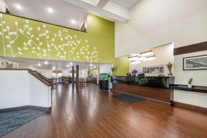 Un vestíbulo de un hospital con una sala de espera. en Sleep Inn Henderson-Evansville South, en Henderson