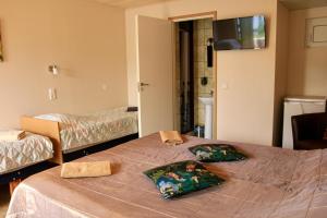 Postel nebo postele na pokoji v ubytování Guesthouse Männiku