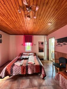 Postel nebo postele na pokoji v ubytování Guesthouse Männiku