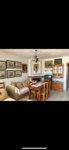 O zonă de relaxare la Chalet vacacional Matalascañas
