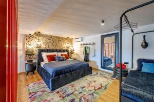 Postel nebo postele na pokoji v ubytování Art Apartmens Kyjov