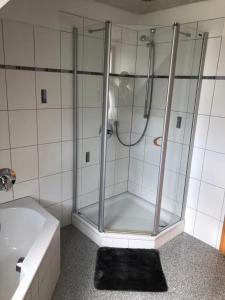Ένα μπάνιο στο Ferienwohnung Schütz in Obereschach