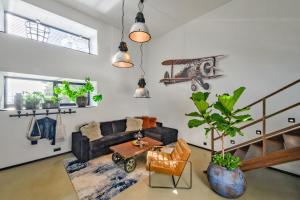 Posezení v ubytování Art Apartmens Kyjov
