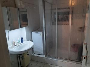 Koupelna v ubytování Tivoli 1