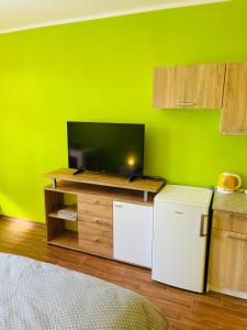 Η κουζίνα ή μικρή κουζίνα στο Apartmán Slivková
