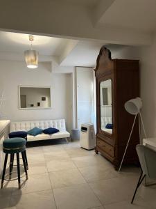 Postel nebo postele na pokoji v ubytování Allegra Toscana - Affittacamere Guest house Arezzo