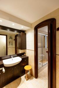 Koupelna v ubytování Trieste Guesthouse - ZENO 48 + 49 fotografií