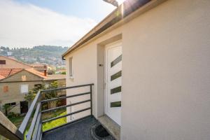 Balkón nebo terasa v ubytování Apartman Dora Metković