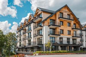 Budova, v ktorej sa apartmánový hotel nachádza