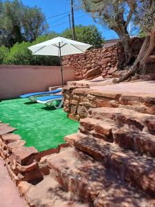 Πισίνα στο ή κοντά στο Casa Vó Elisa com piscina privada